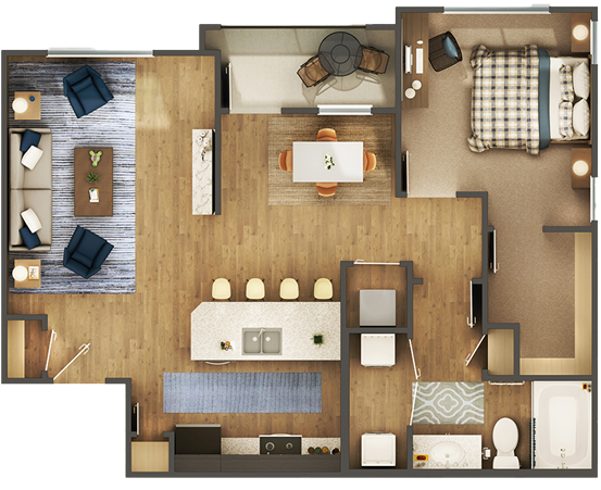 Geneva - 3D Plan
